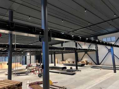 realiseren tussenvloer in bestaand pand